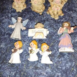 🙂9 Angel Figurines All For $6